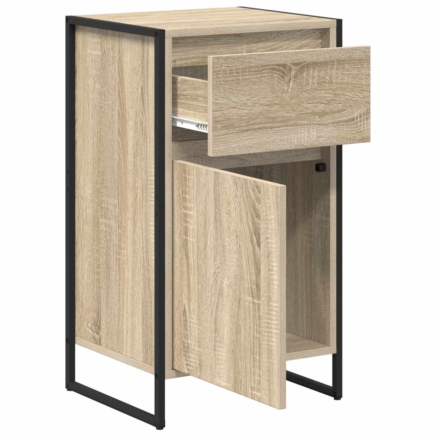 Serviesskap med skuff Sonoma 43 x 36 x 75,5 cm Konstruert tre