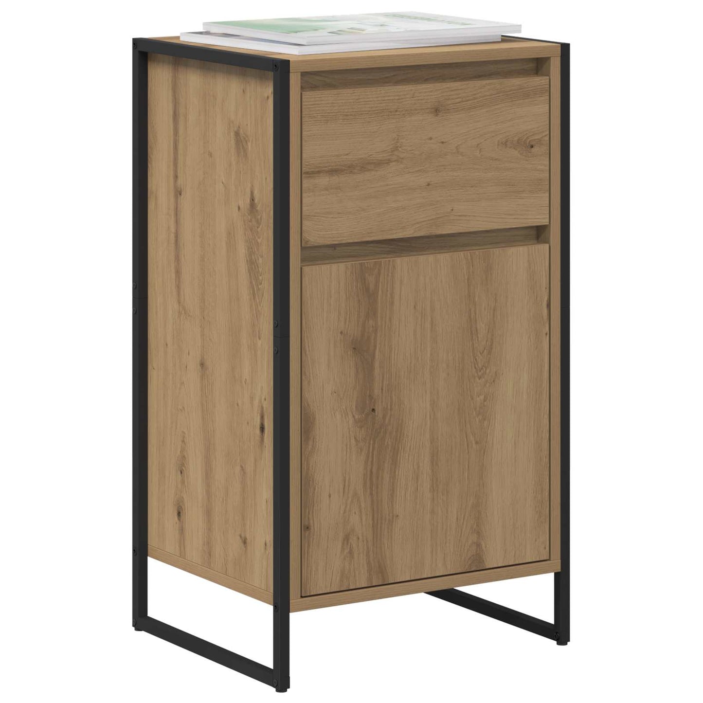 Serviesskap Kunstnerisk Eik 43 x 36 x 75,5 cm Konstruert tre