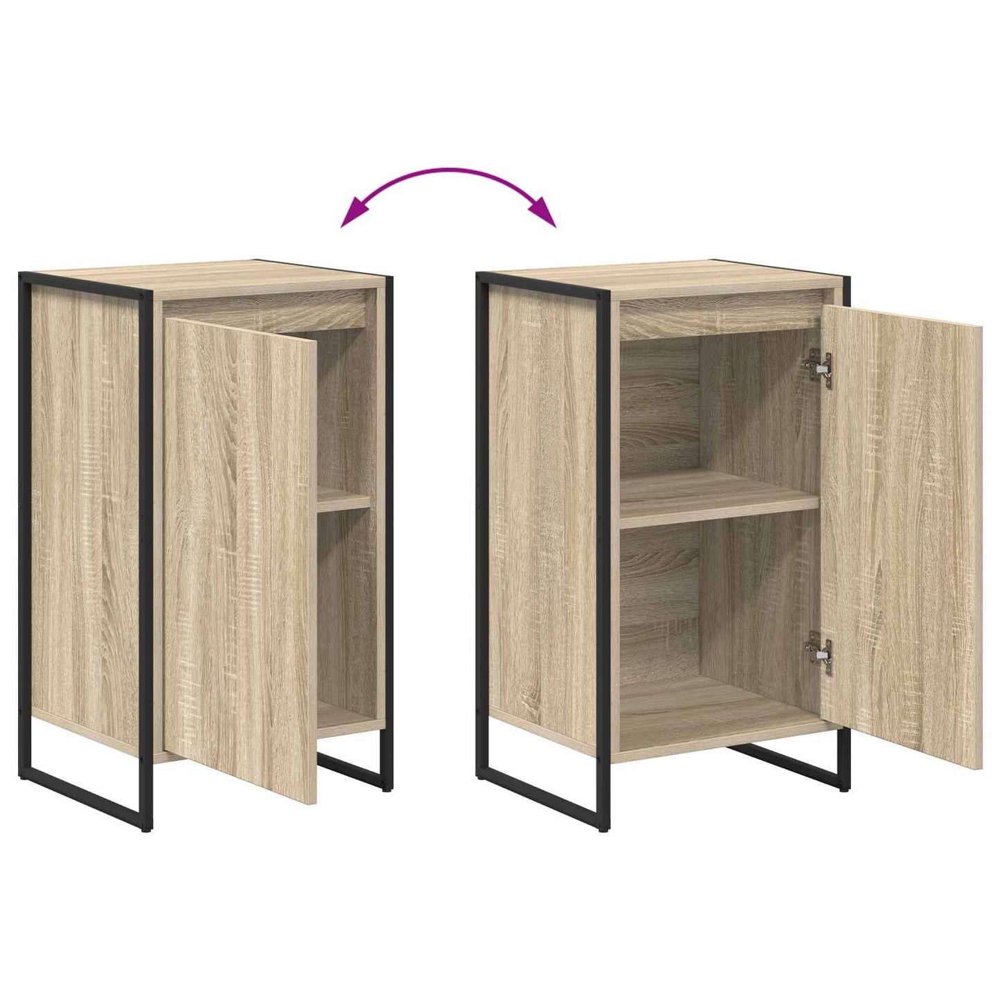 Serviesskap Sonoma 43 x 36 x 75,5 cm Konstruert tre