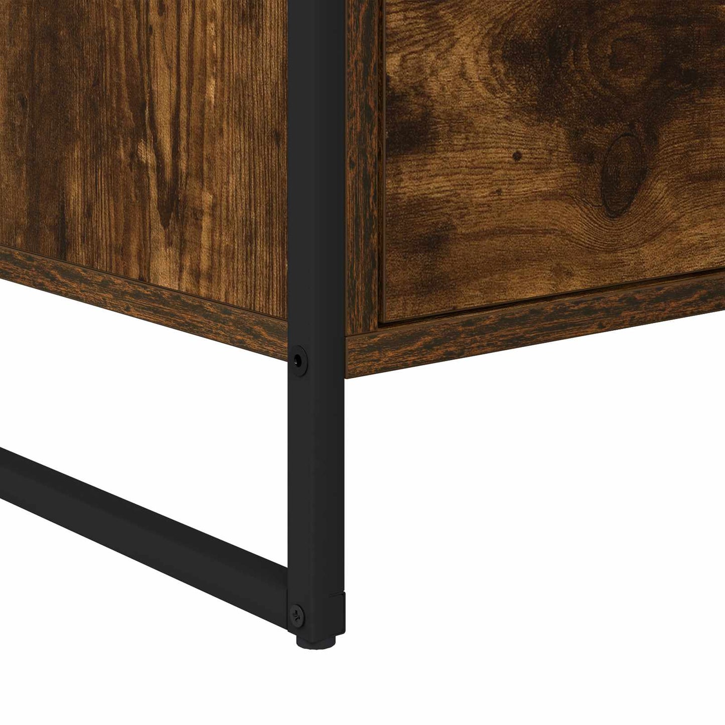 Serviesskap med skuff Røyk Eik 79 x 36 x 75.5 cm Konstruert tre
