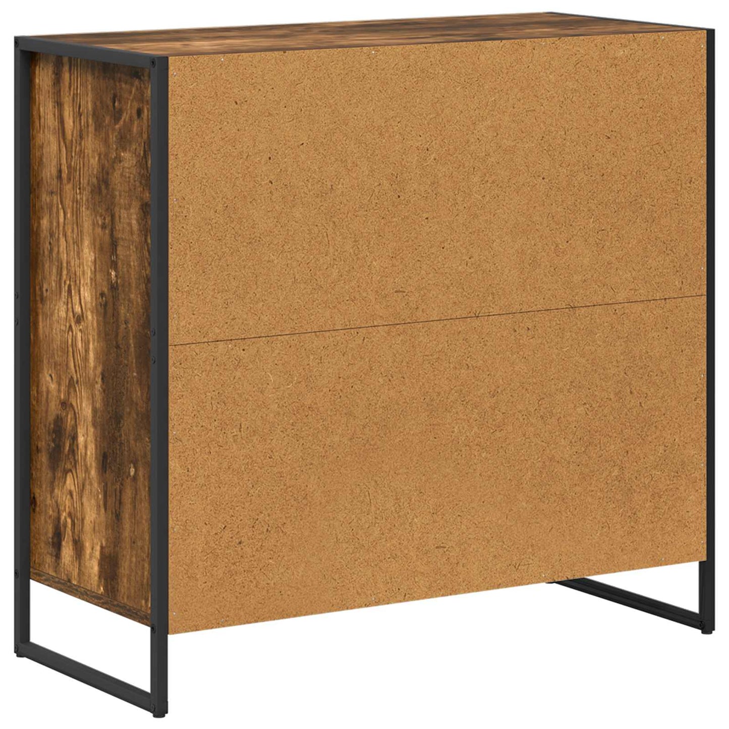 Serviesskap med skuff Røyk Eik 79 x 36 x 75.5 cm Konstruert tre
