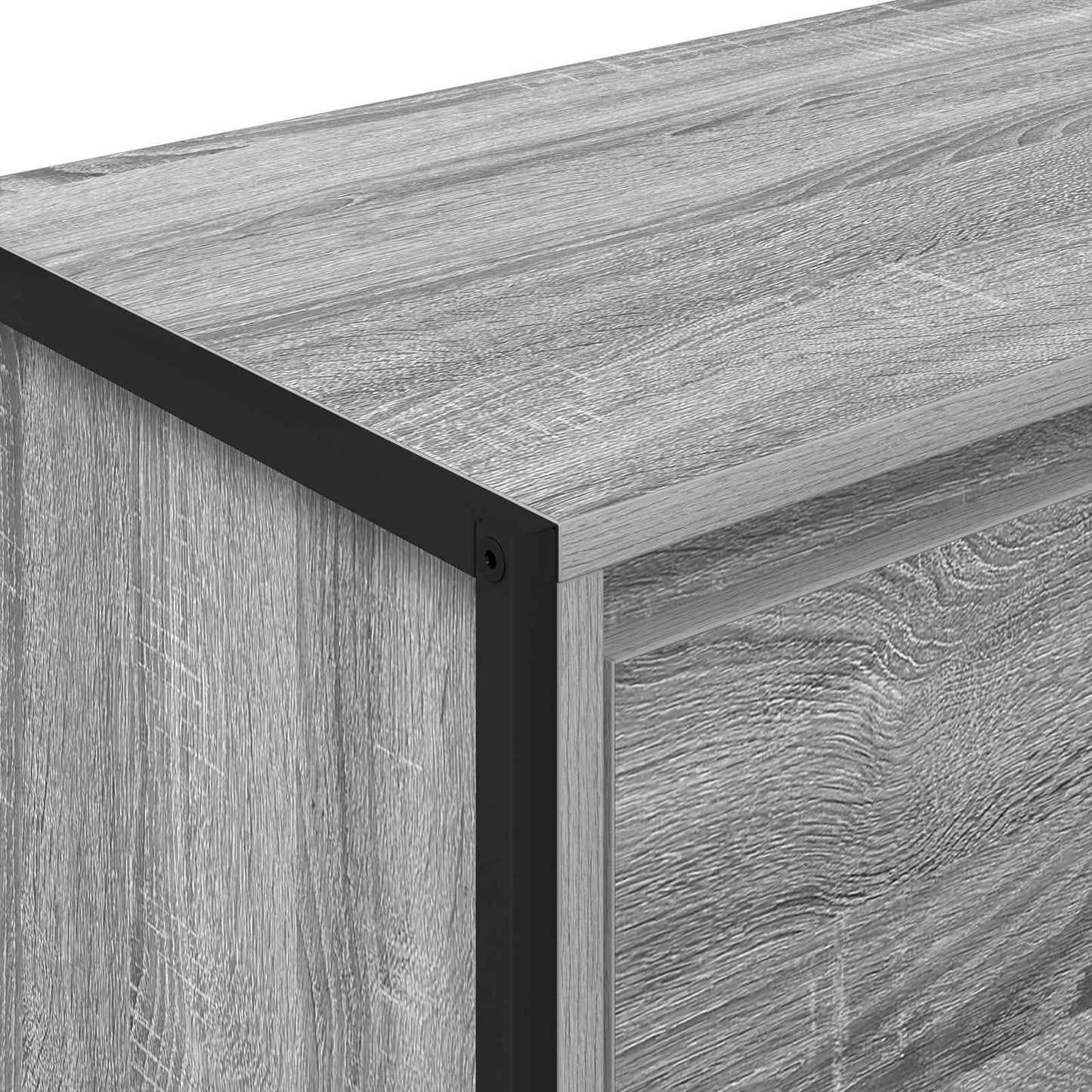 Serviesskap Grå Sonoma 79 x 36 x 75.5 cm Konstruert tre