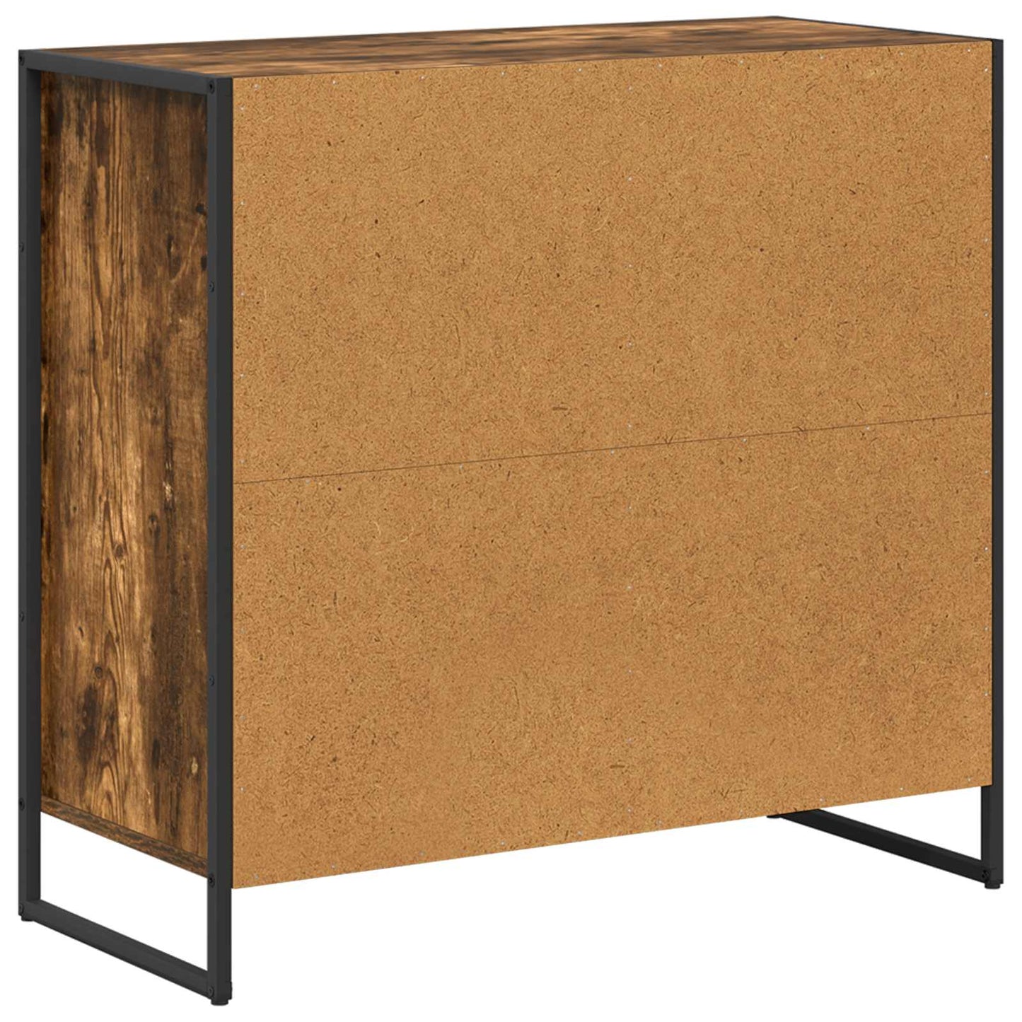 Sideskap Røyk Eik 79 x 36 x 75 cm Konstruert tre