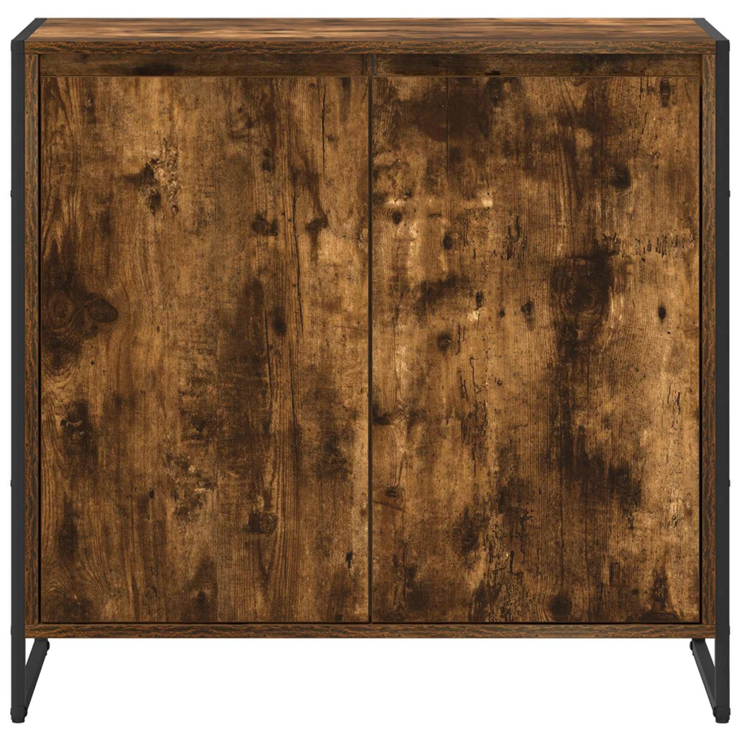 Sideskap Røyk Eik 79 x 36 x 75 cm Konstruert tre
