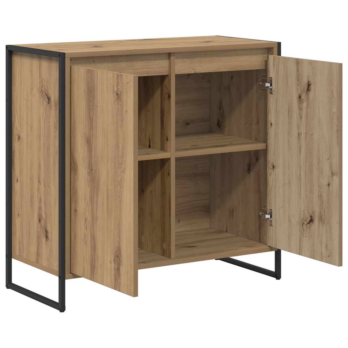 Sideskap Kunstnerisk Eik 79 x 36 x 75 cm Konstruert tre