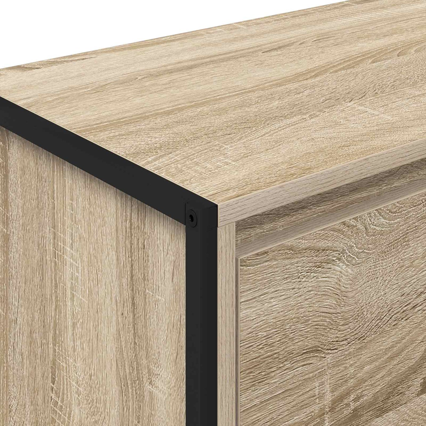 Sideskap Sonoma 96,5 x 30 x 75 cm Konstruert tre