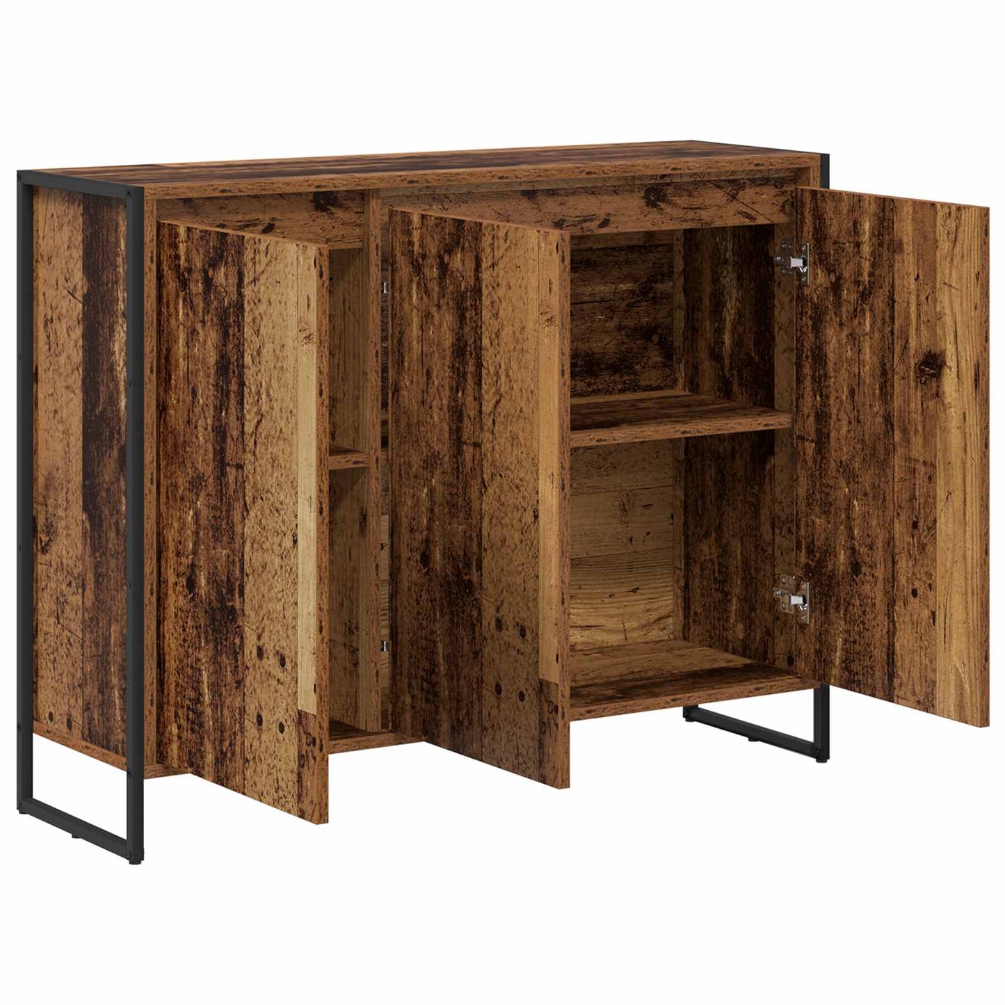 Sideskap Gamle tre 96,5 x 30 x 75 cm Konstruert tre