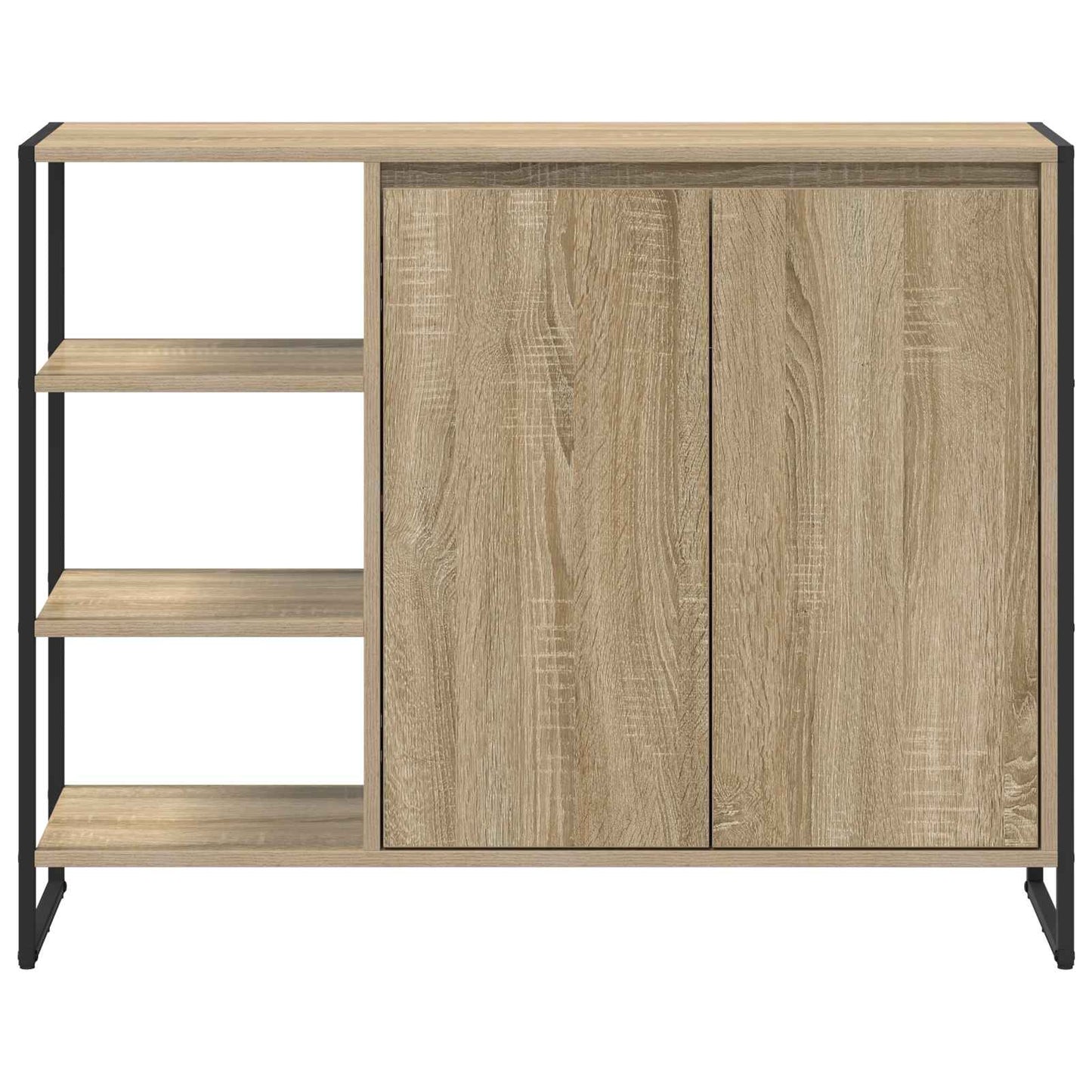 Sideskap Sonoma 96.5 x 30 x 75 cm Konstruert tre