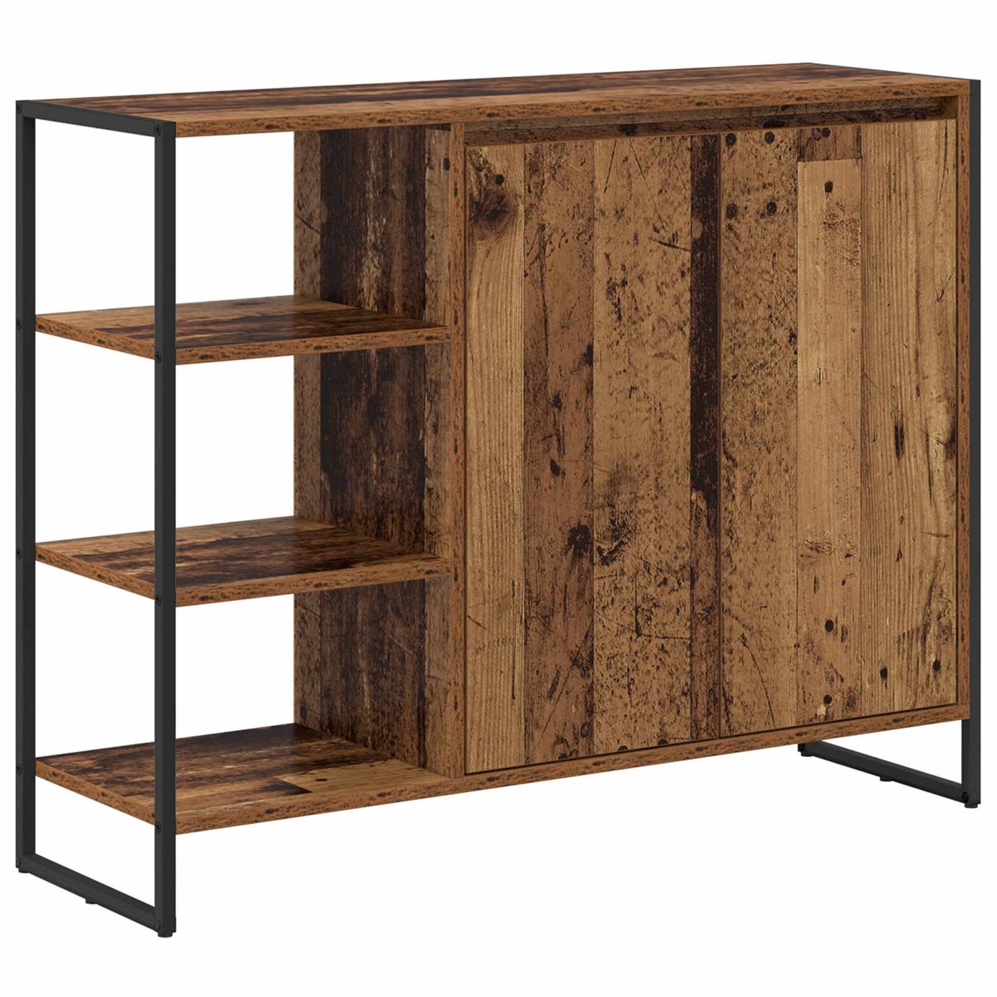 Sideskap Gamle tre 96.5 x 30 x 75 cm Konstruert tre