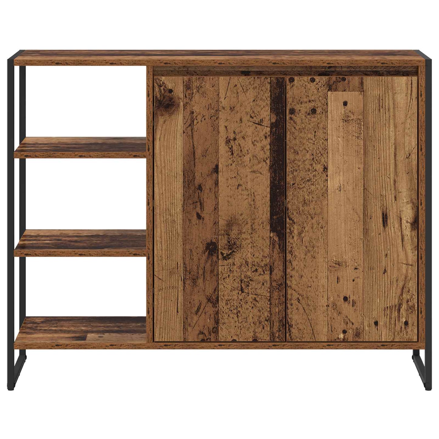 Sideskap Gamle tre 96.5 x 30 x 75 cm Konstruert tre