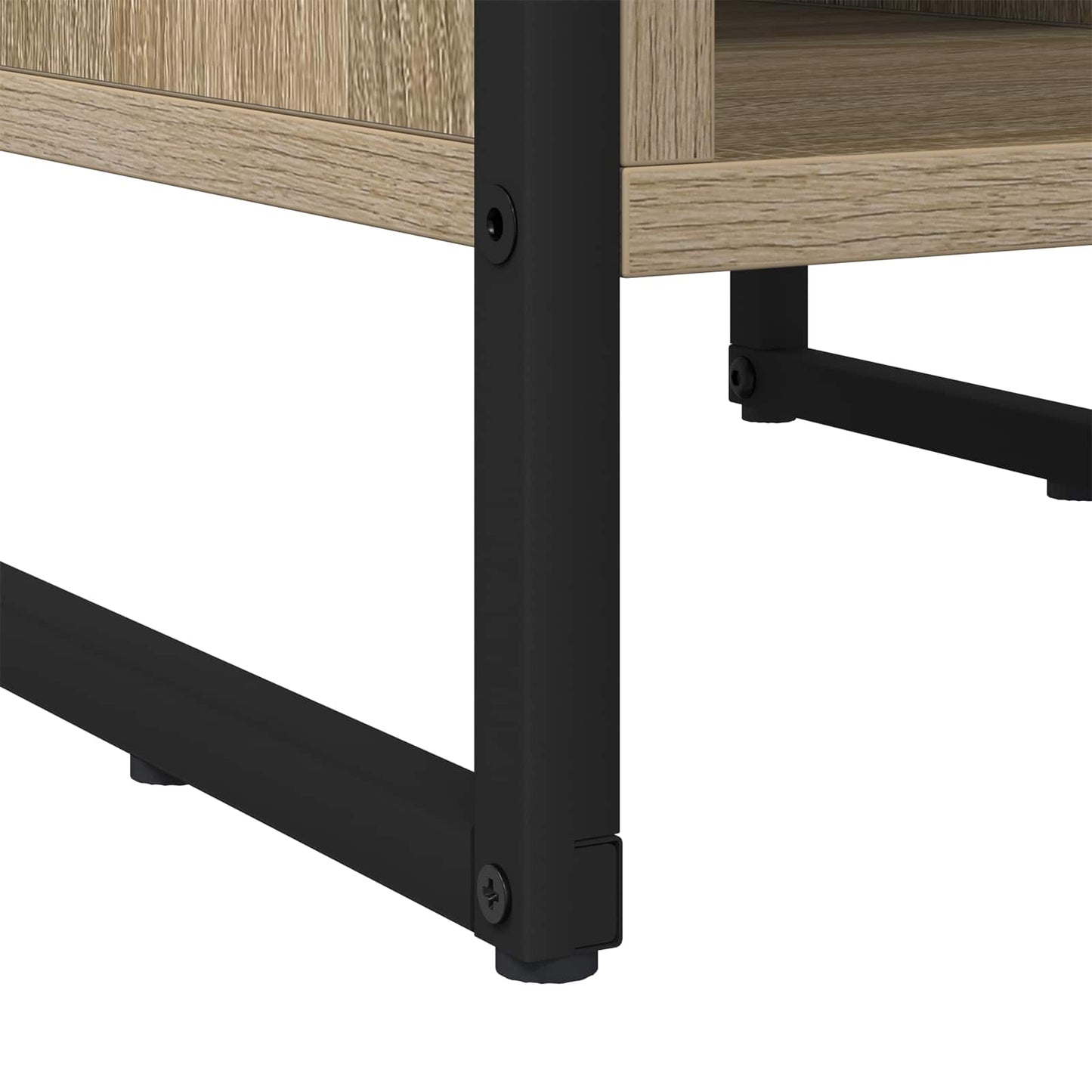 Nattbord 2 pcs Sonoma 39.5 x 30 x 50 cm Konstruert tre