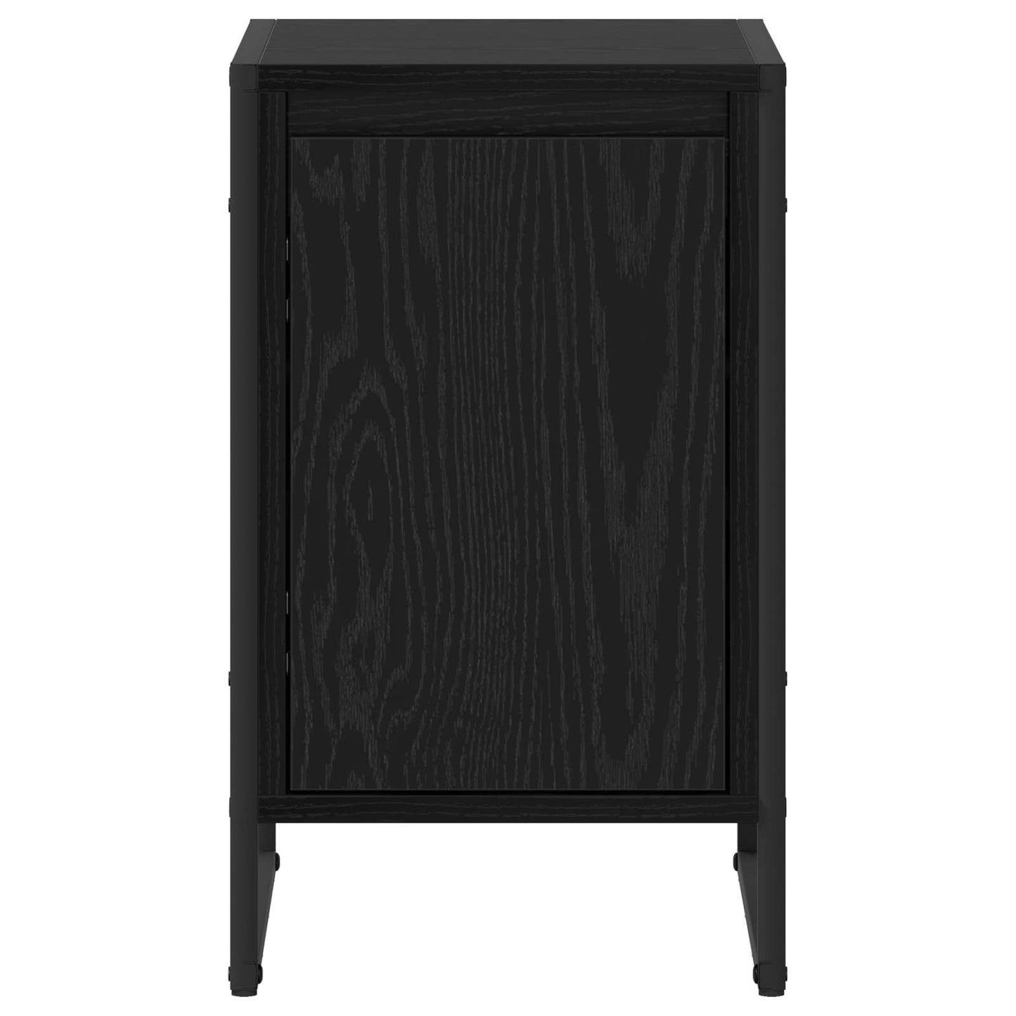 Nattbord Svart Eik 39,5 x 30 x 50 cm Konstruert tre
