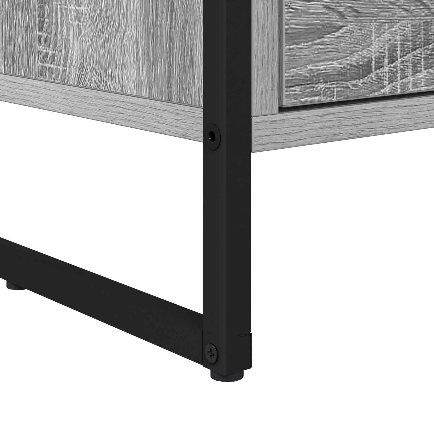 Nattbord 2 pcs Grå Sonoma 39,5 x 30 x 50 cm Konstruert tre