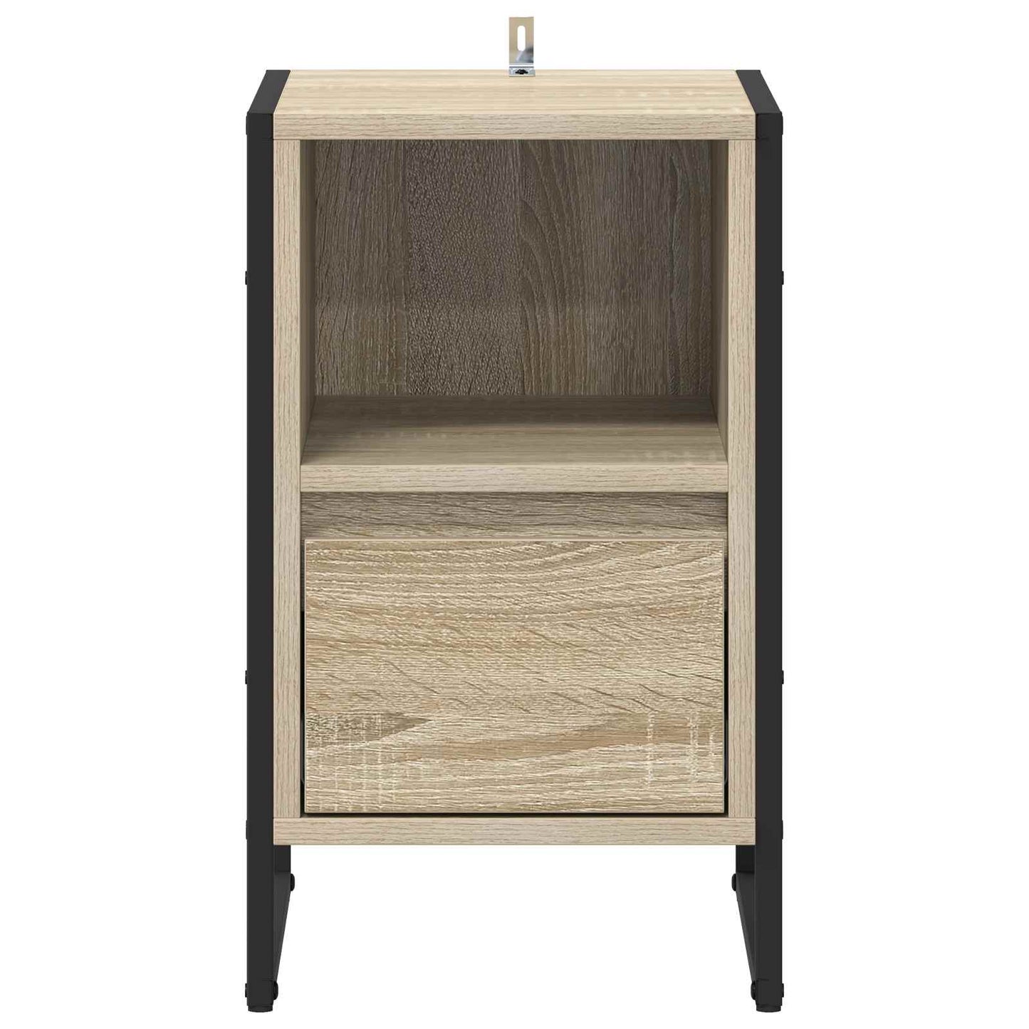 Nattbord 2 pcs Sonoma 39,5 x 30 x 50 cm Konstruert tre