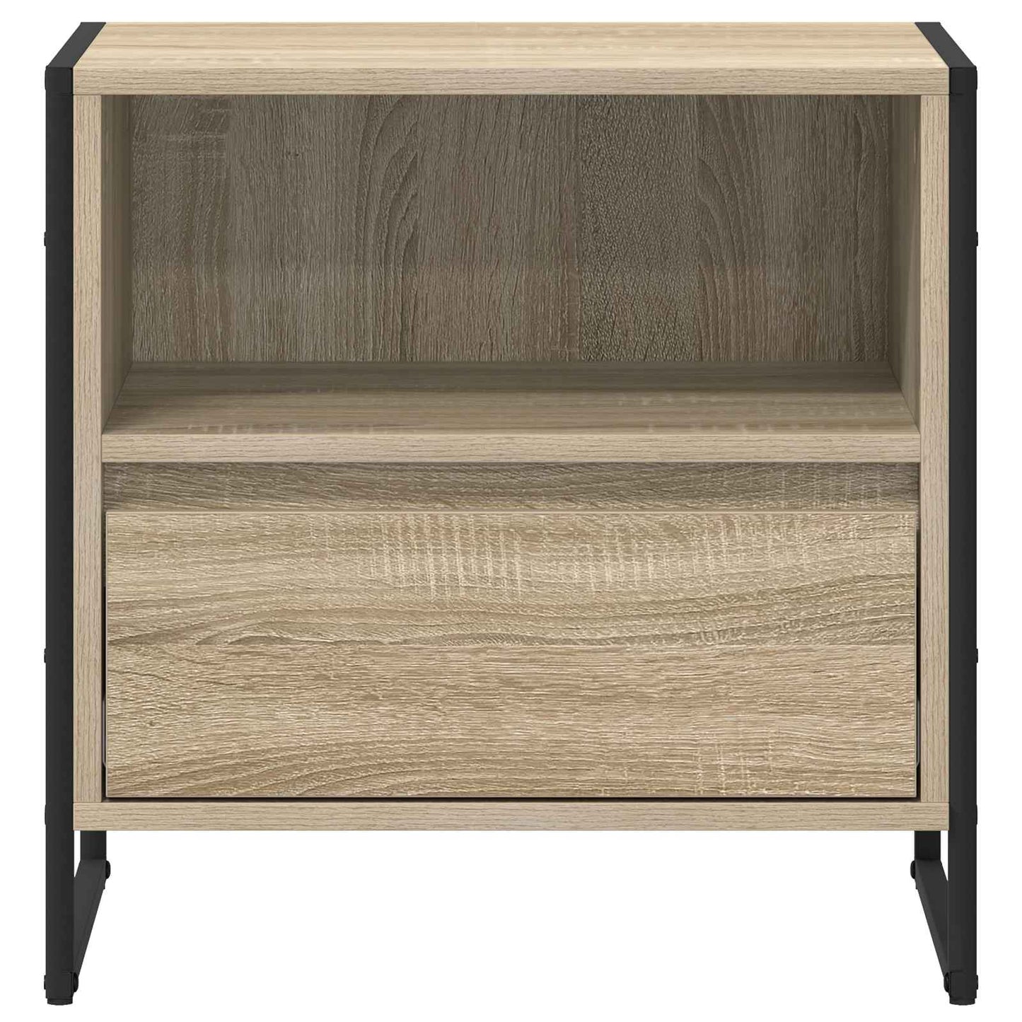 Nattbord med skuff Sonoma 50 x 39,5 x 50 cm Konstruert tre