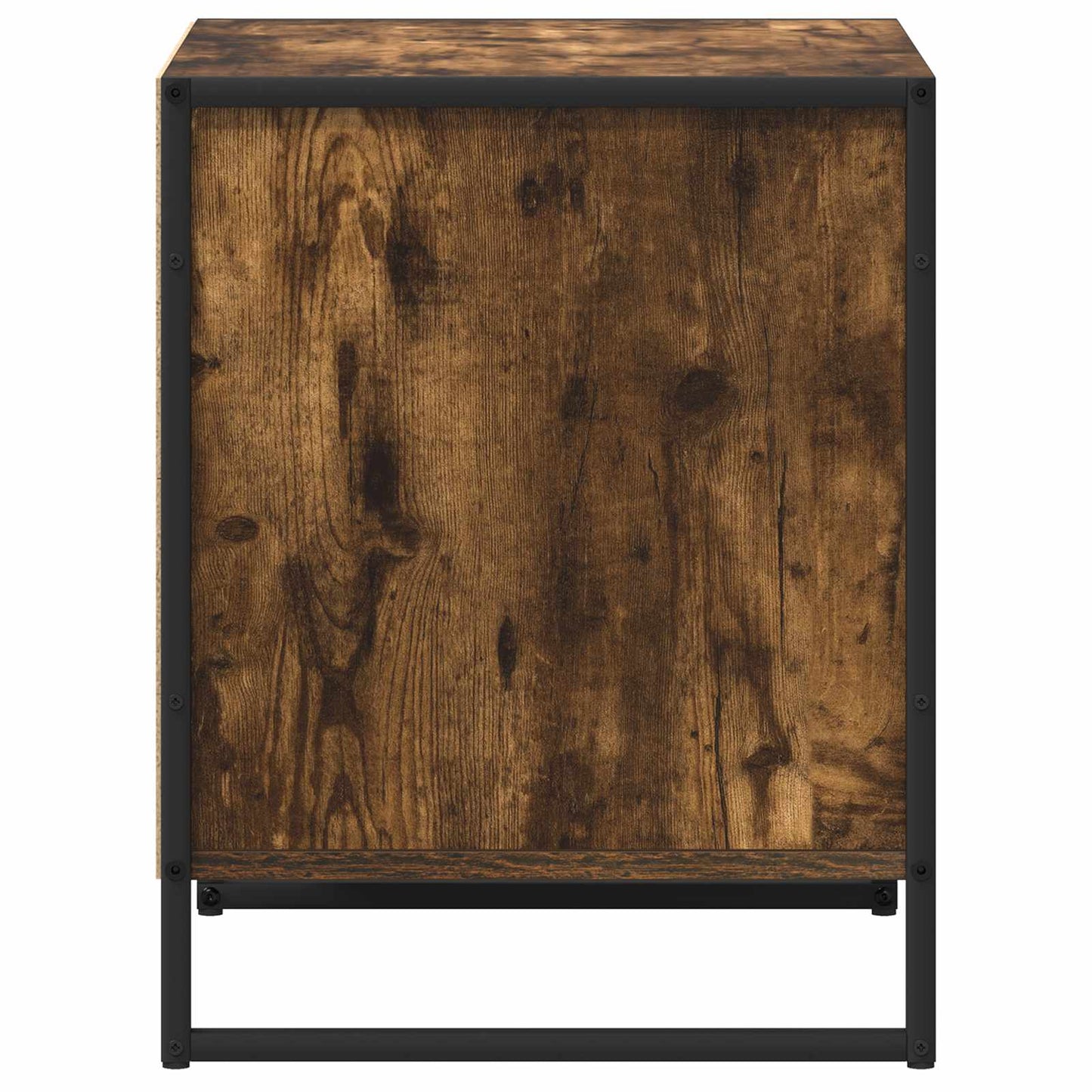 Nattbord med skuff Røyk Eik 50 x 39,5 x 50 cm Konstruert tre