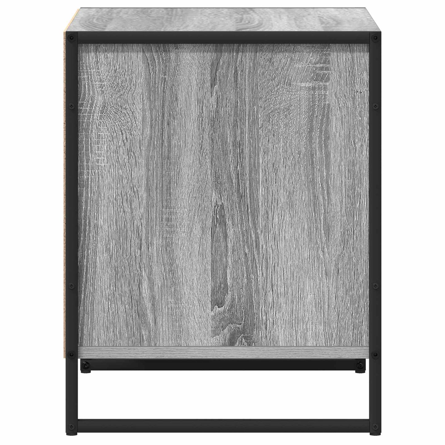 Nattbord 2 pcs Grå Sonoma 50 x 39,5 x 50 cm Konstruert tre