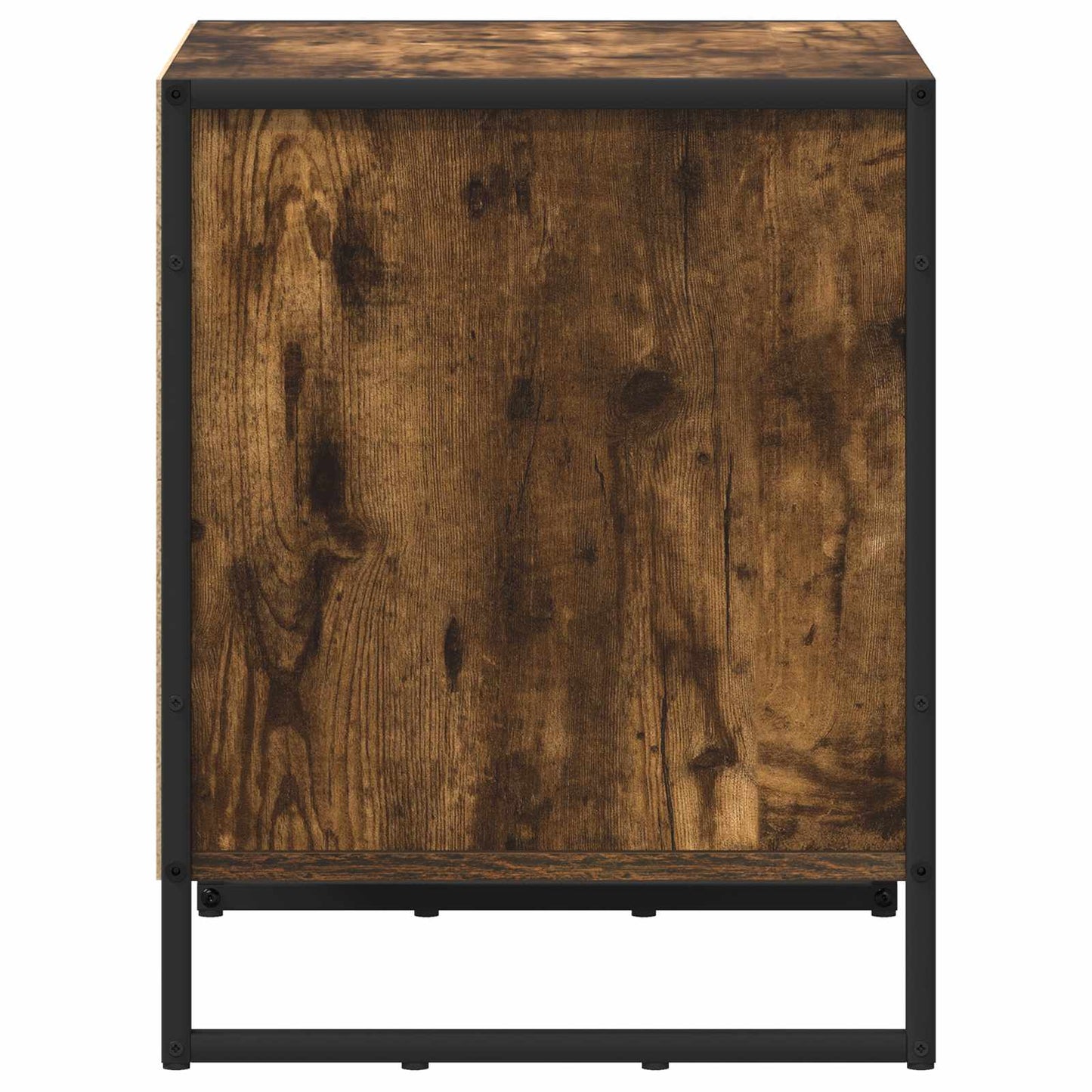 Nattbord 2 pcs Røyk Eik 50 x 39.5 x 50 cm Konstruert tre