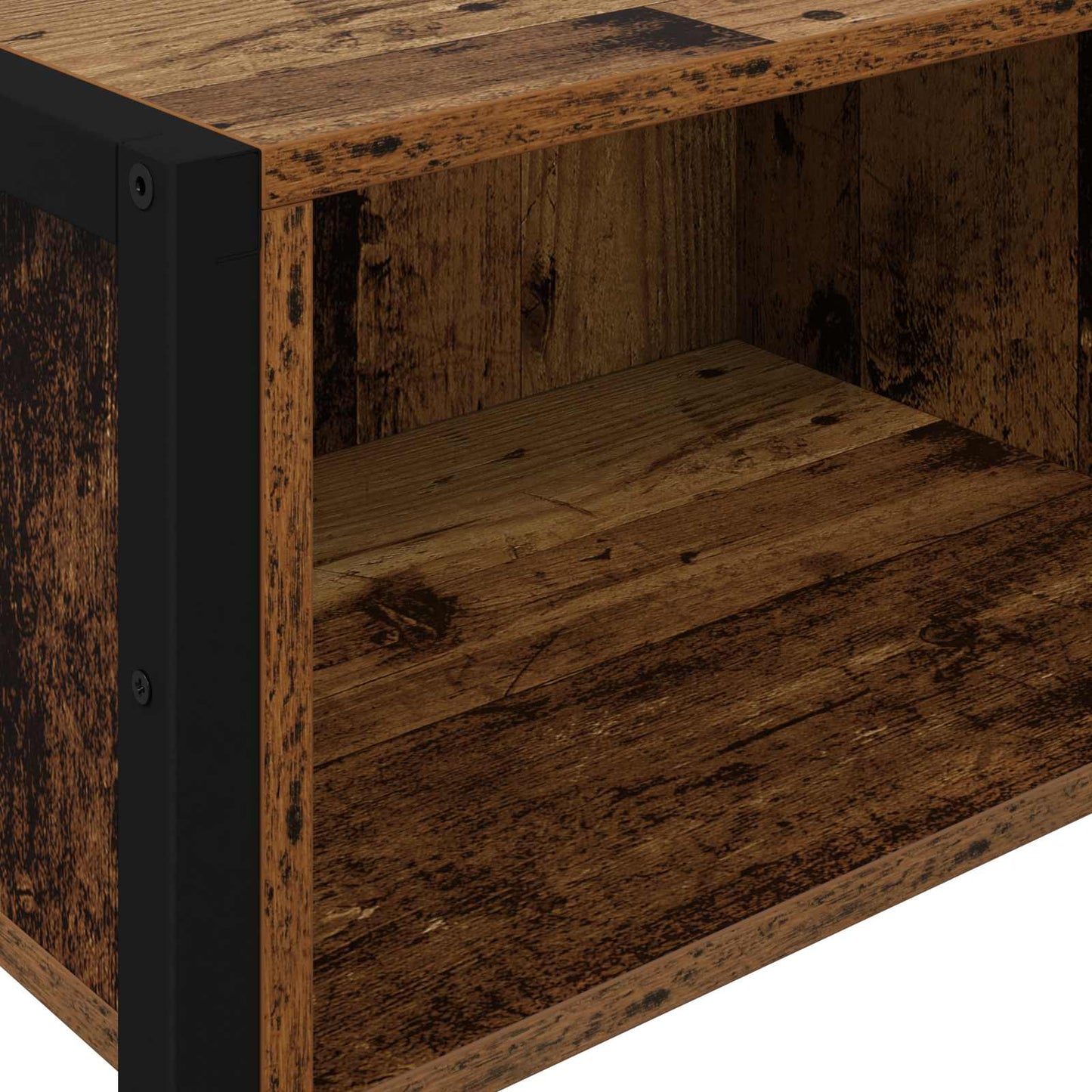 Avlastningsbord Gamle tre 100 x 36 x 75 cm Konstruert tre