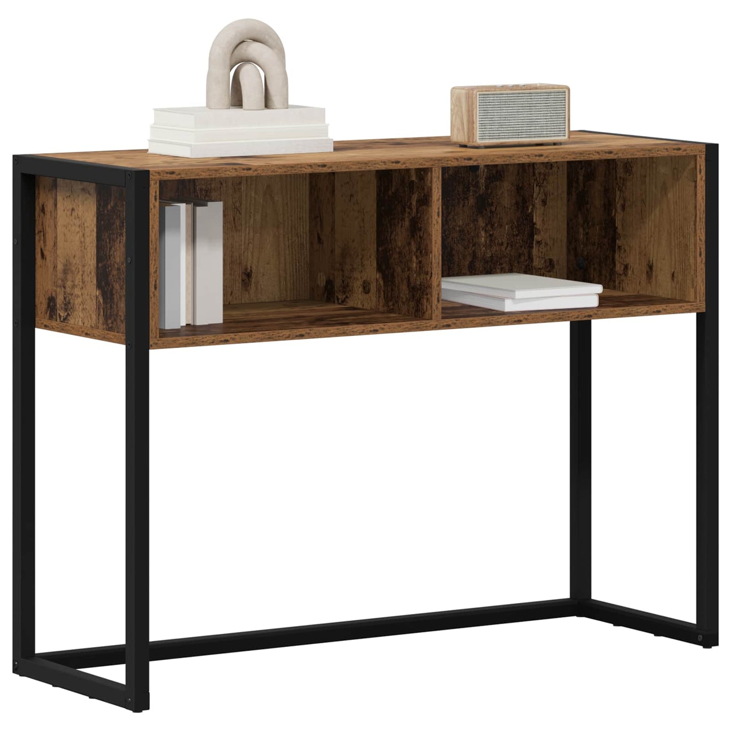 Avlastningsbord Gamle tre 100 x 36 x 75 cm Konstruert tre