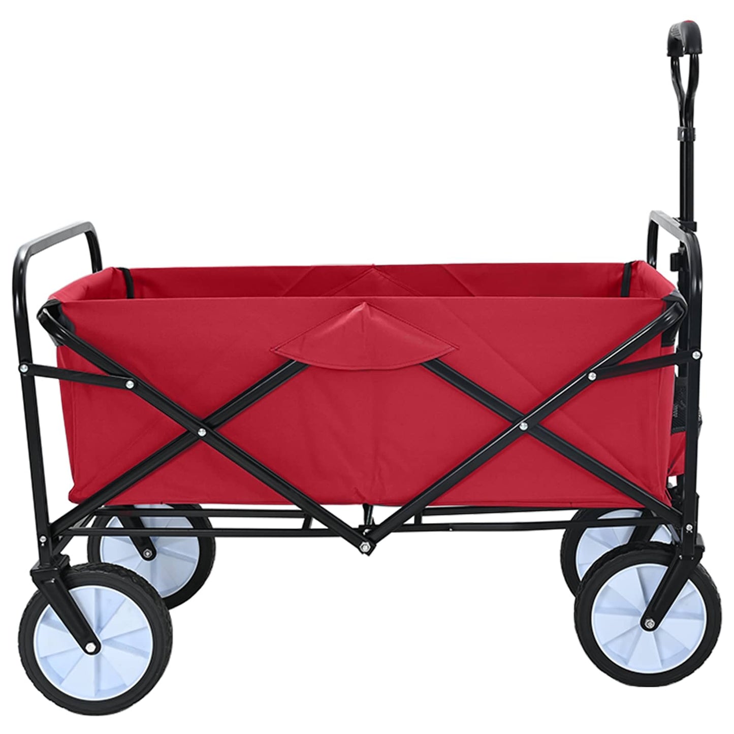 Sammenleggbar Håndvogn Rød 94 x 53 x 99 cm Oxford Stoff