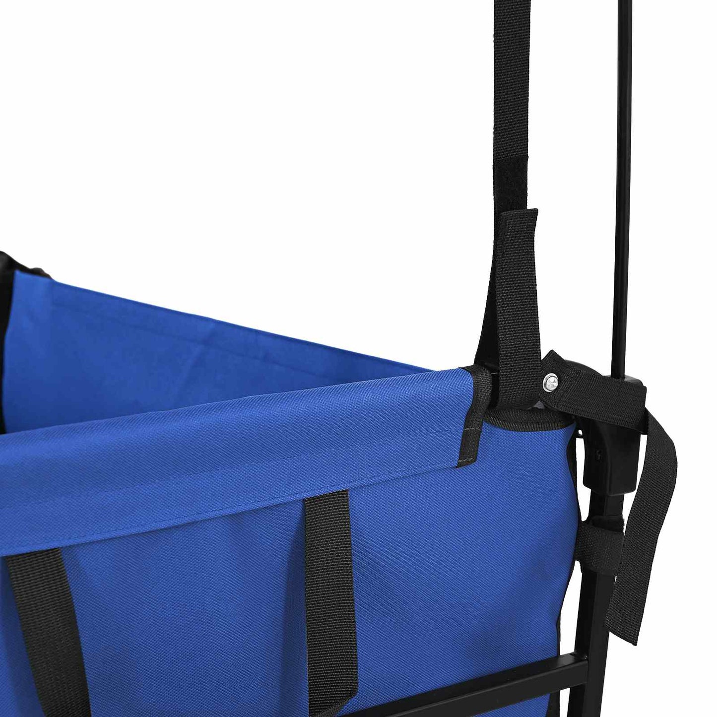 Sammenleggbar Håndvogn Svart 105 x 56.5 x 116 cm Oxford Stoff