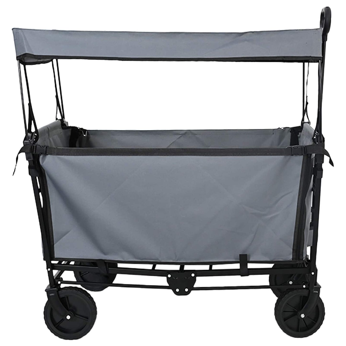 Sammenleggbar Håndvogn Grå 105 x 56,5 x 116 cm Oxford Stoff