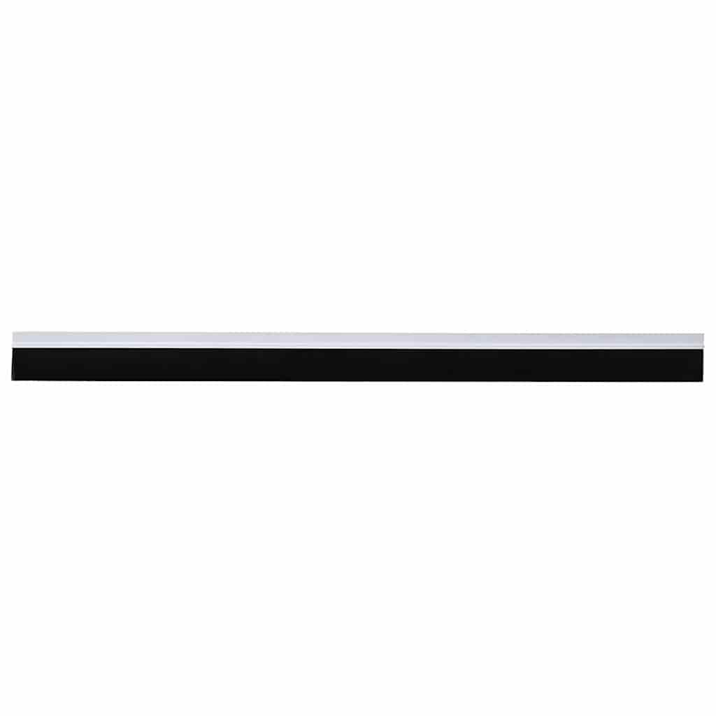 Selvhäftende dørbørstetninger 6 pcs Hvit 100 cm
