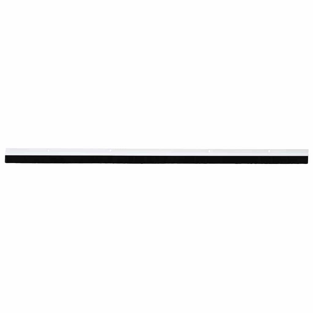 Skru-på dørbørste tetninger 2 pcs Hvit 100 cm