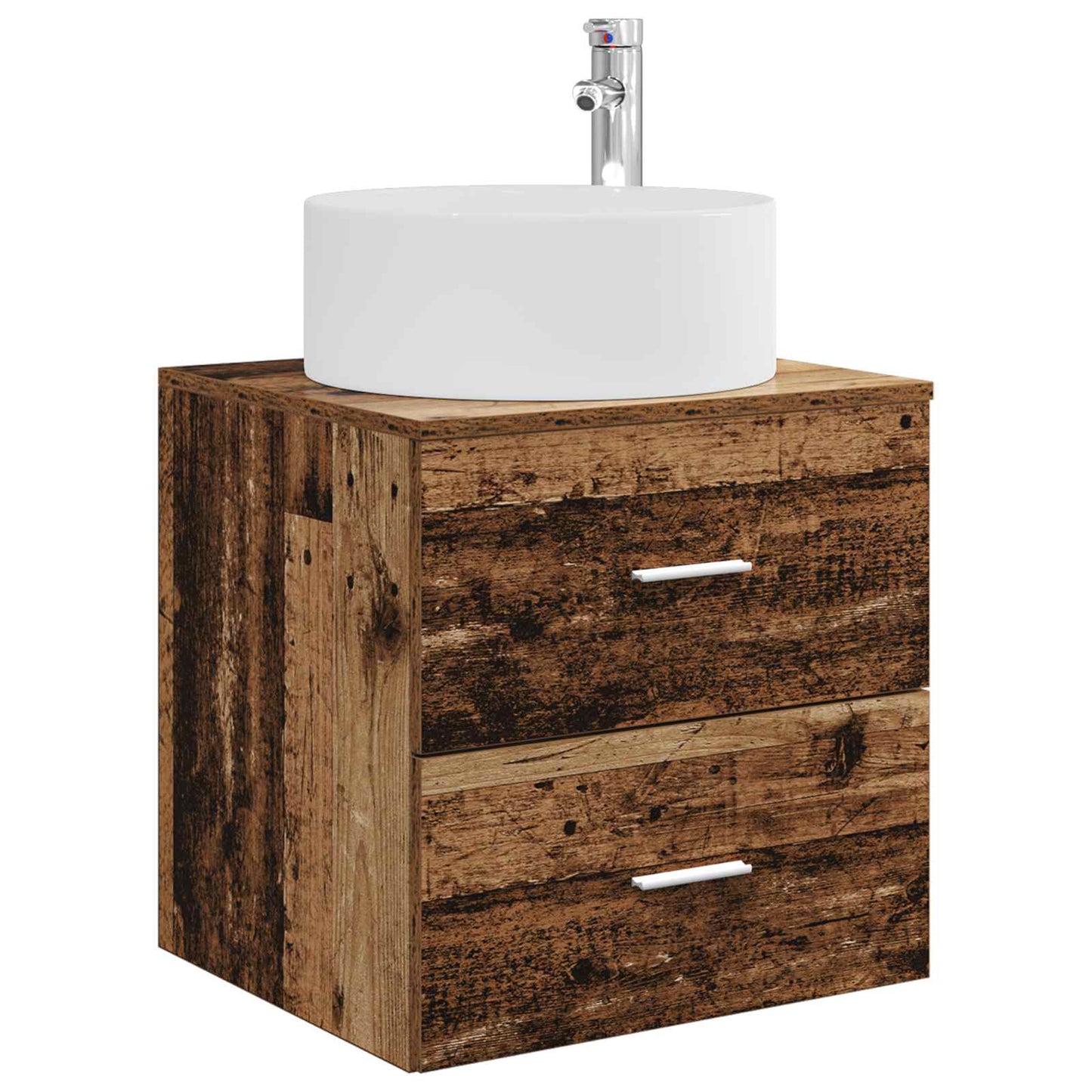 Baderomsinnredningssett 3 stk. Gammelt tre
