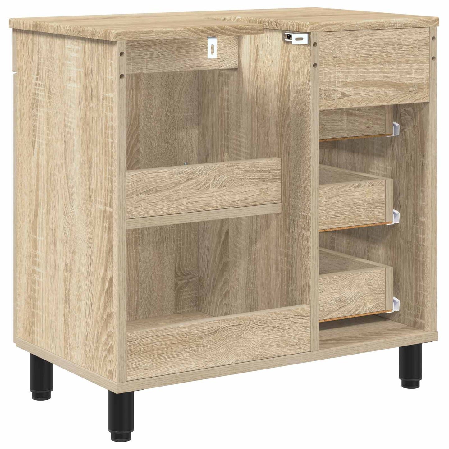 Bad Sminkebord Sonoma eik 60 x 35 x 60 cm Konstruert tre