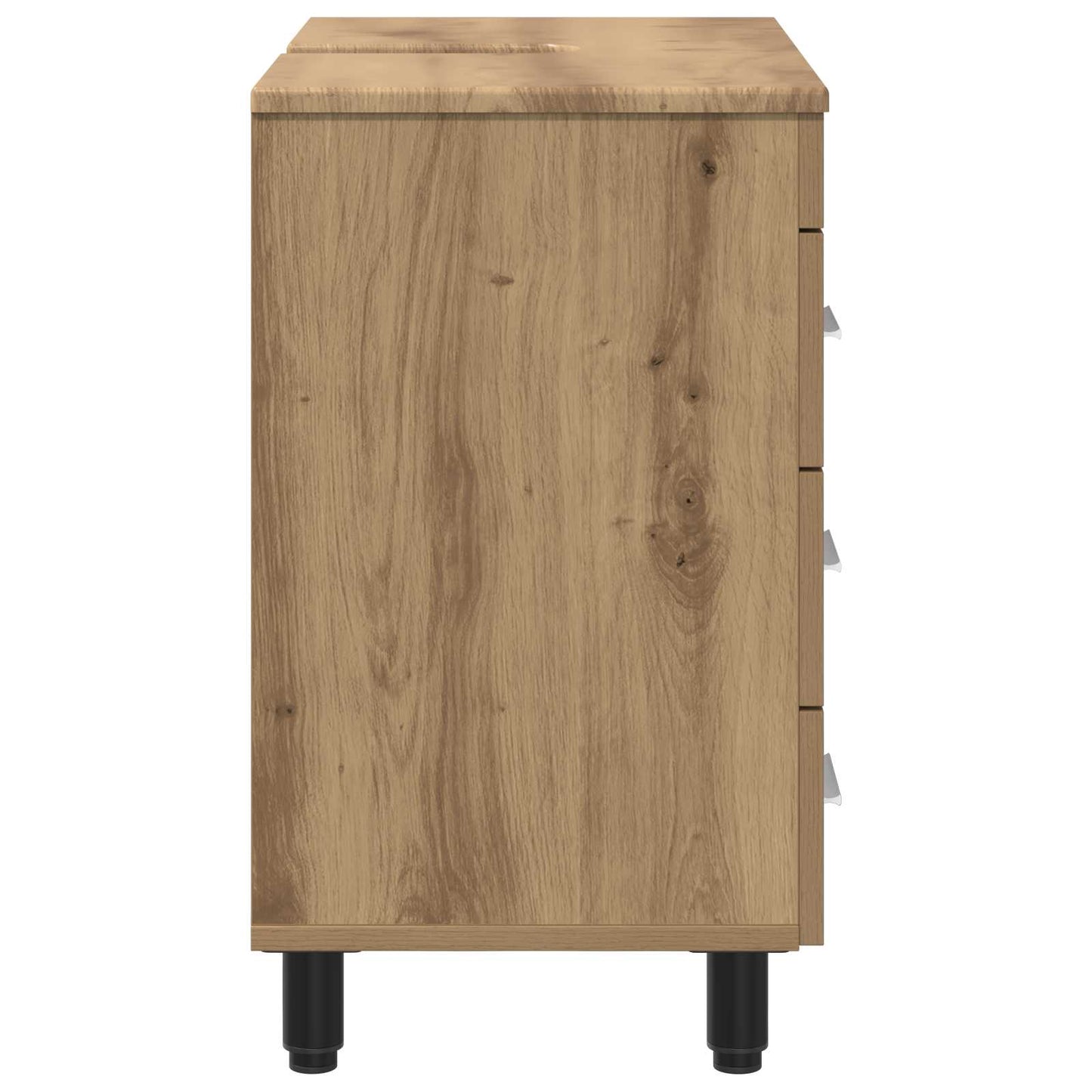 Bad Sminkebord Artisan eik 60 x 35 x 60 cm Konstruert tre