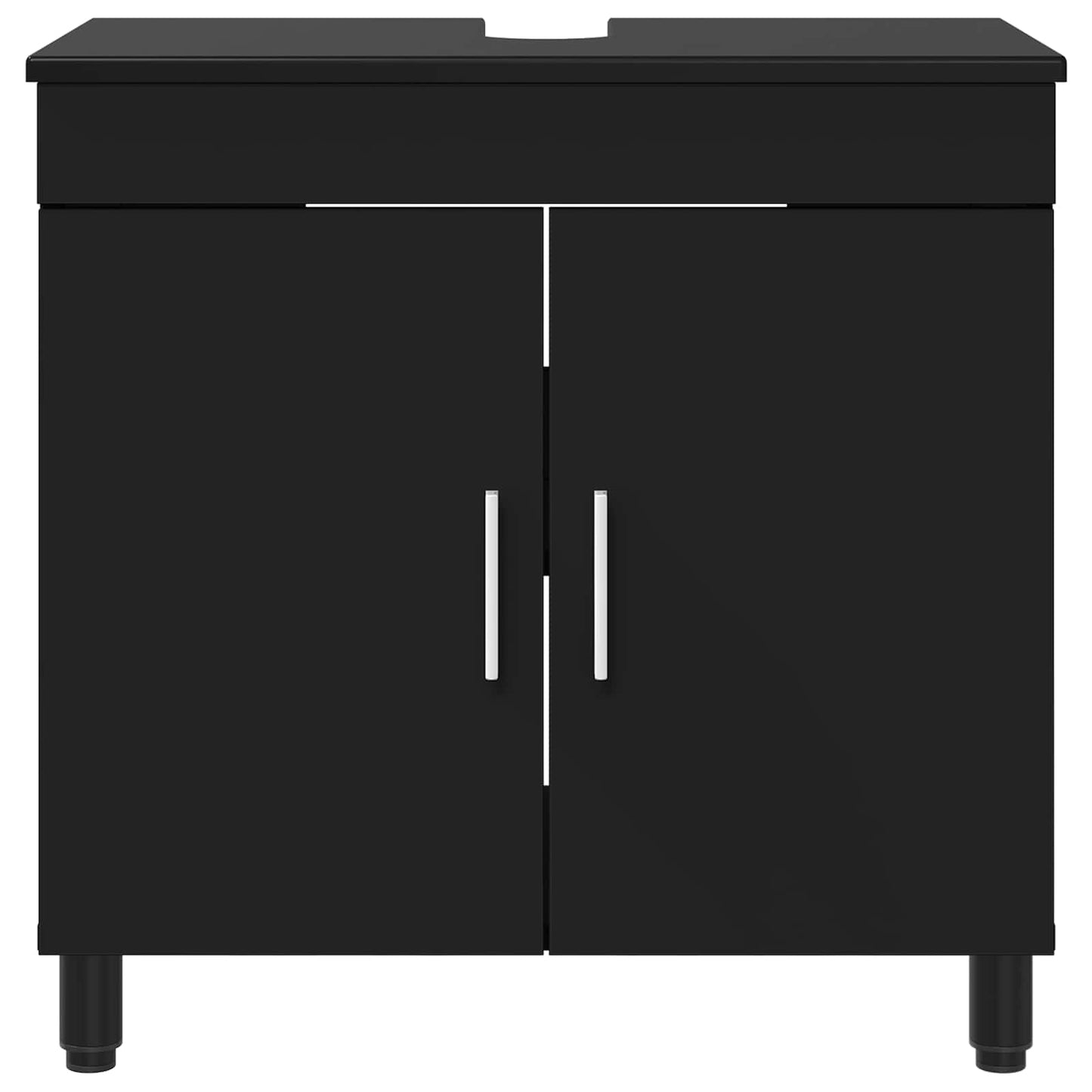 Bad Sminkebord Svart 60 x 35 x 60 cm Konstruert tre