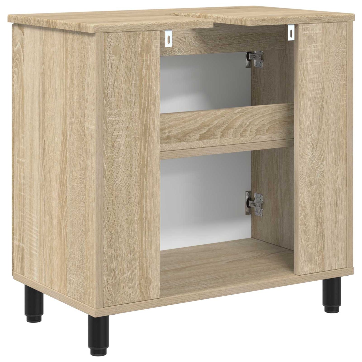 Bad Sminkebord Sonoma eik 60 x 35 x 60 cm Konstruert tre