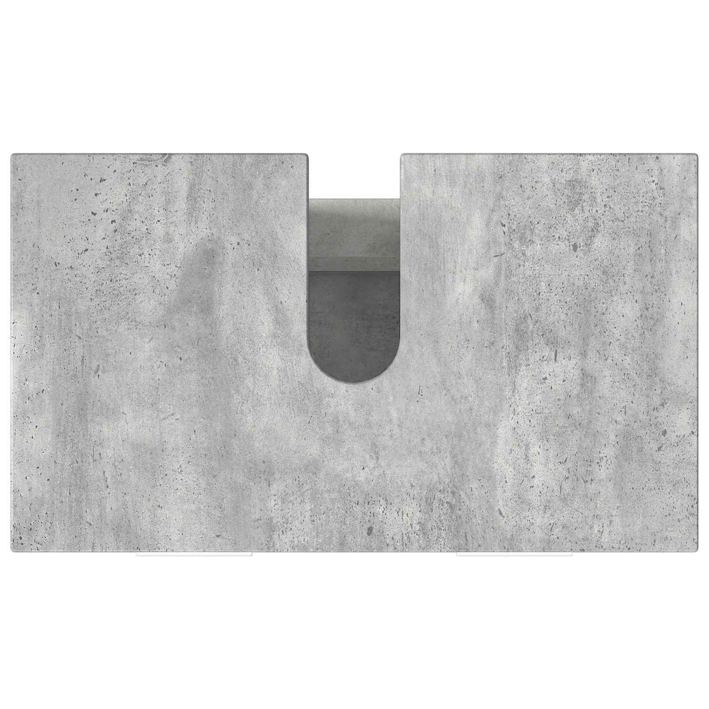 Bad Sminkebord Betonggrå 60 x 35 x 60 cm Konstruert tre