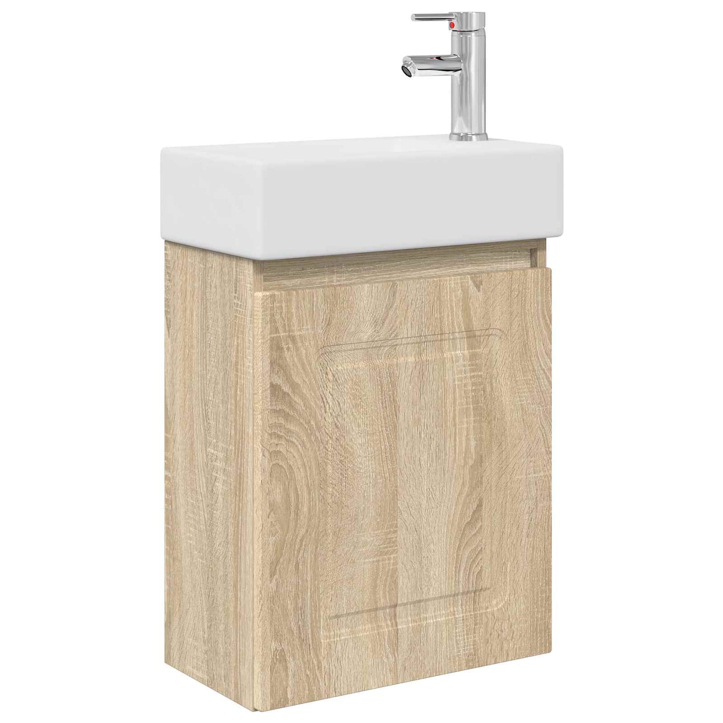 Badeværelses enhet med kran Sonoma eik 45,5 x 22,5 x 84 cm