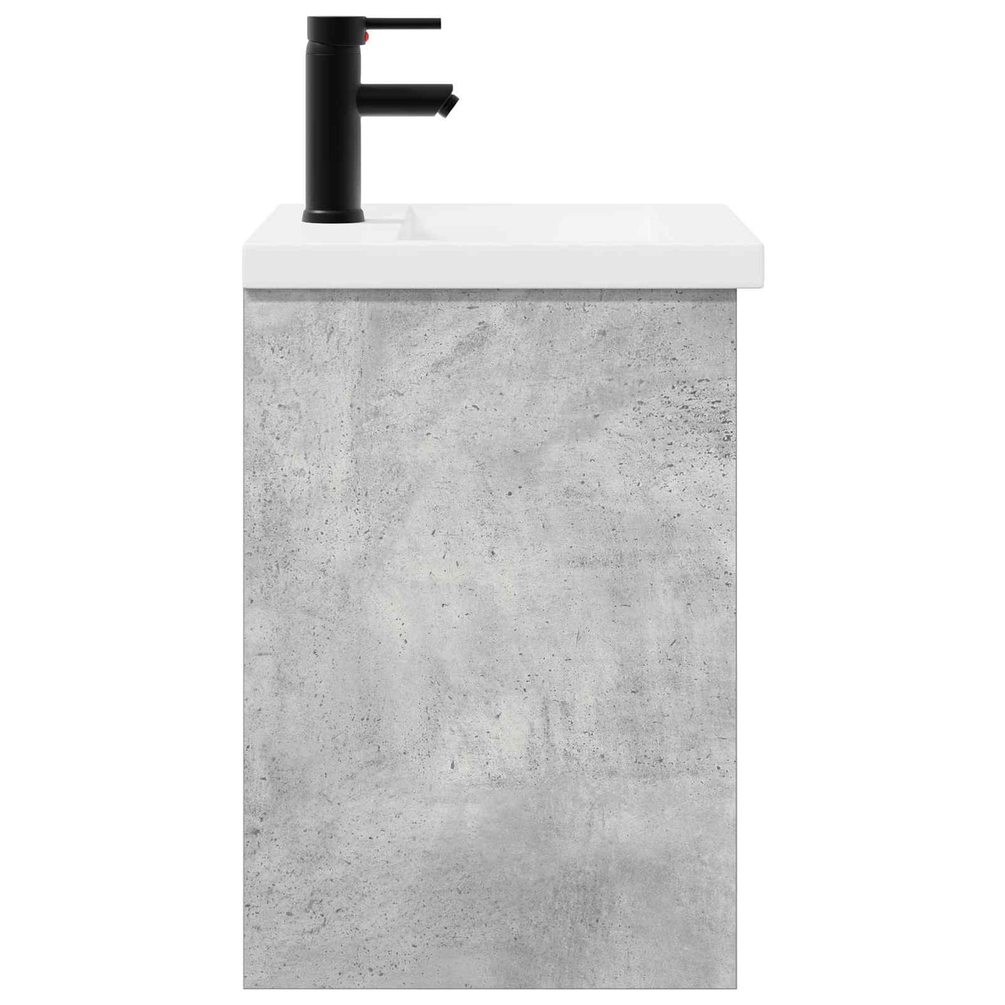 Badeværelses enhet med kran Betonggrå 42 x 40 x 74,5 cm