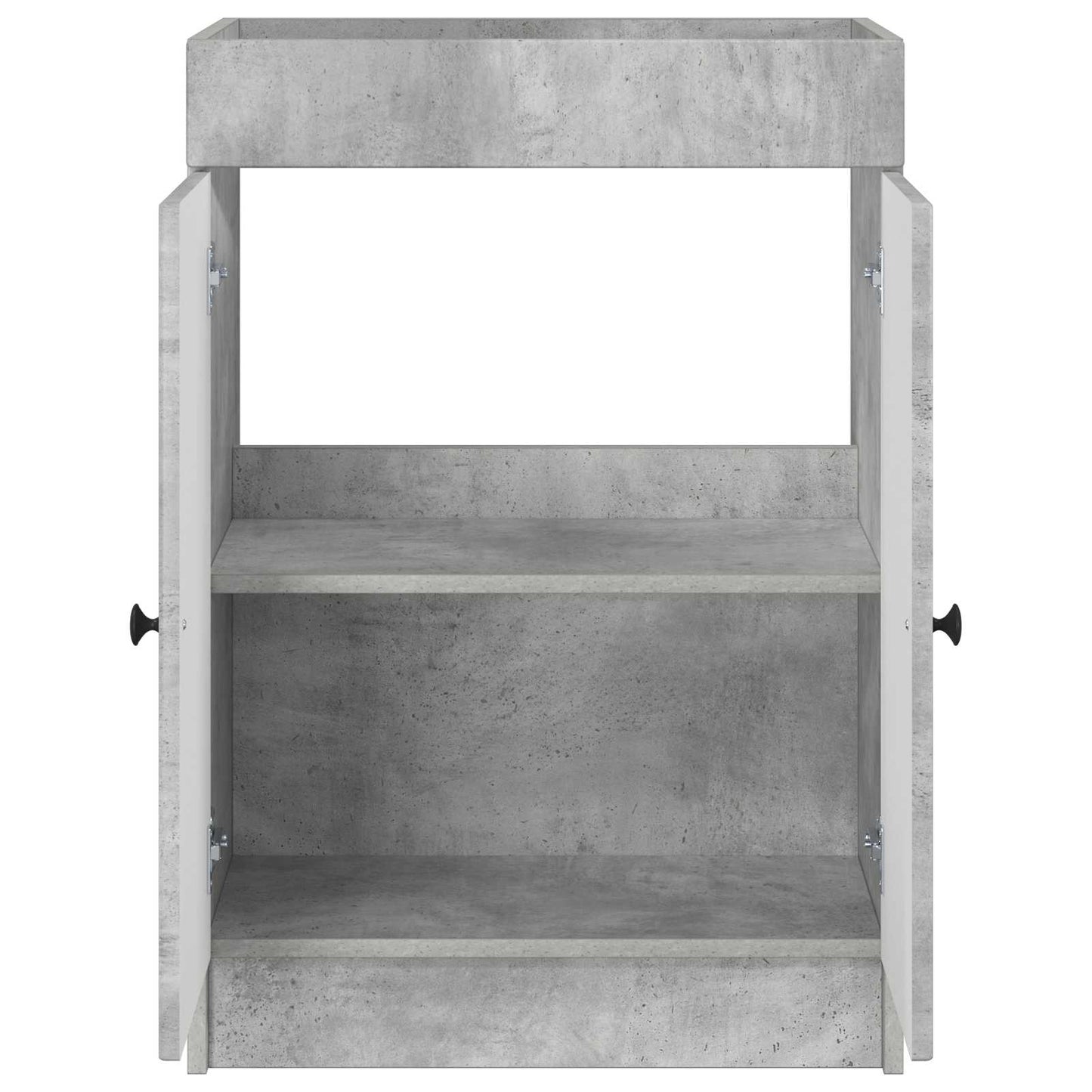 Baderomsskap under vask Betonggrå 78,5 x 37,5 x 81 cm