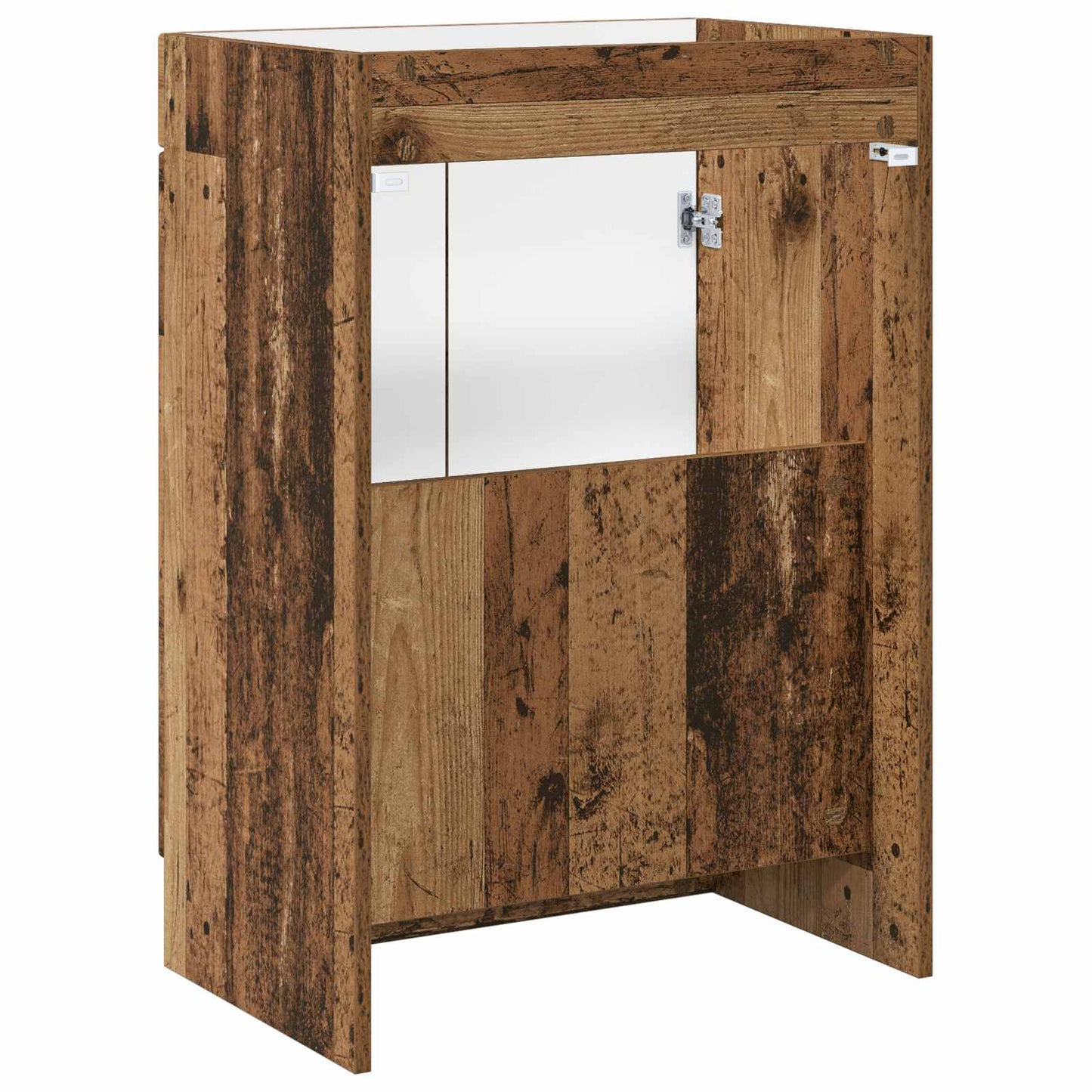 Baderomsskap under vask Gammelt tre 78,5 x 37,5 x 81 cm