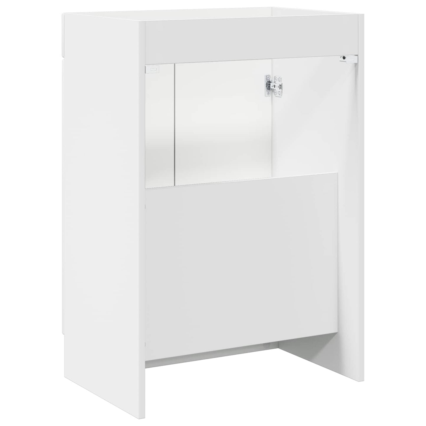 Baderomsskap under vask Hvit 78,5 x 37,5 x 81 cm Konstruert tre