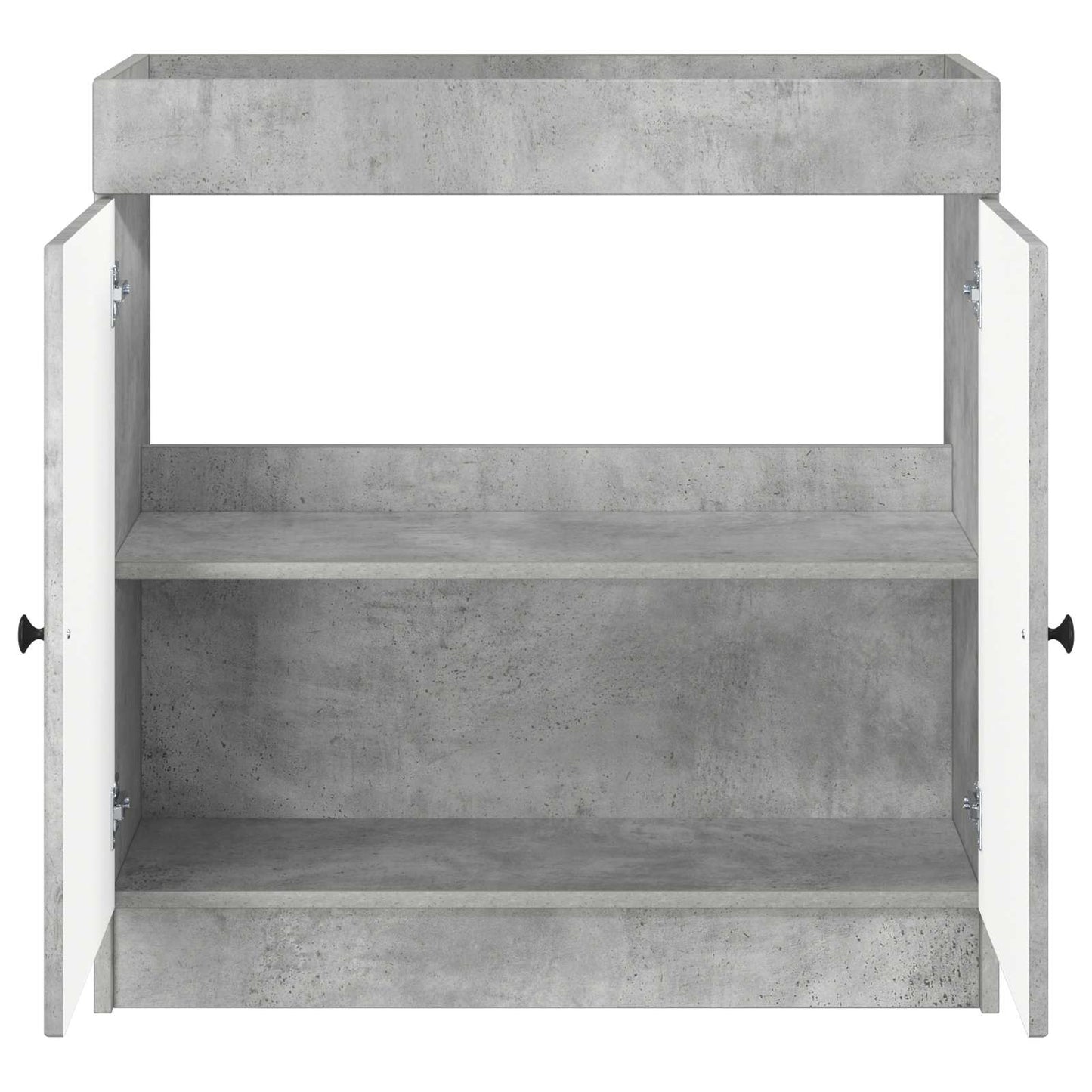 Baderomsskap under vask Betonggrå 78,5 x 37,5 x 81 cm