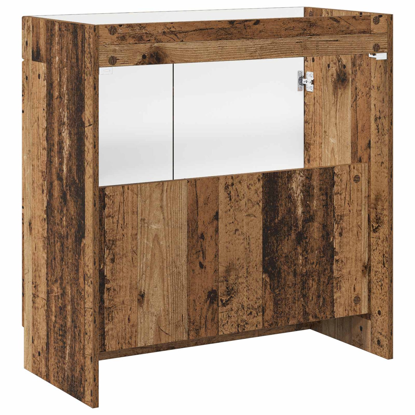 Baderomsskap under vask Gammelt tre 78,5 x 37,5 x 81 cm