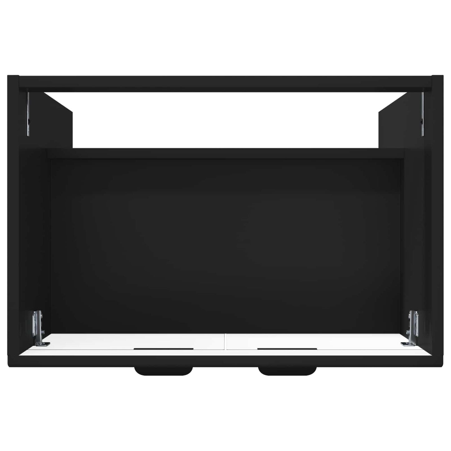 Baderomsskap under vask Svart 78,5 x 37,5 x 81 cm