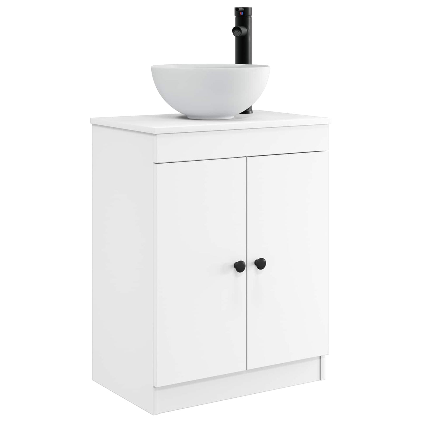 Badmøbel med vask Hvit 54 x 35 x 83 cm Konstruert tre