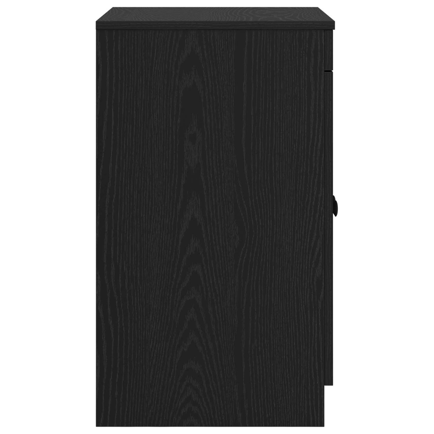 Baderomsskap Svart 54 x 41 x 70 cm Konstruert tre