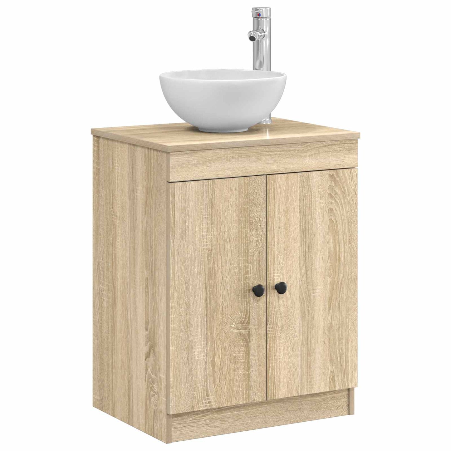 Baderomsskap Sonoma eik 54 x 41 x 70 cm Konstruert tre