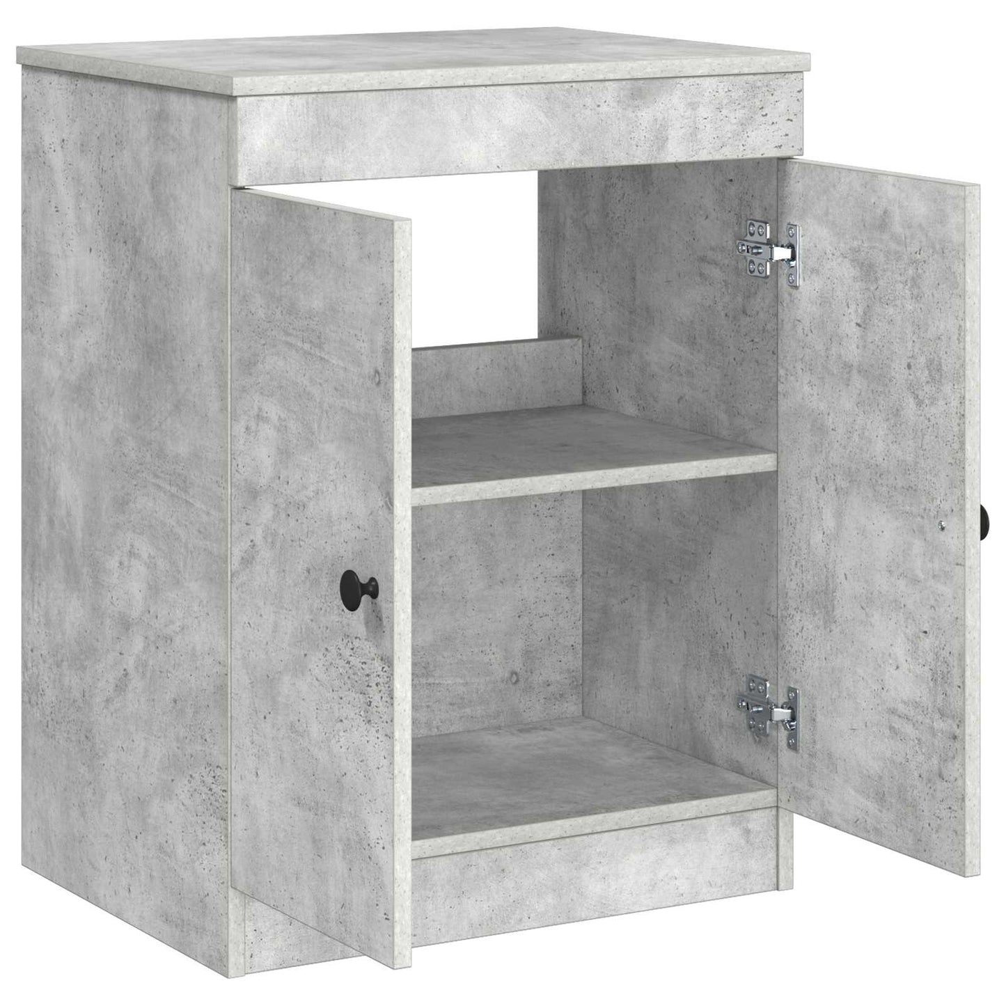 Baderomsskap Betonggrå 54 x 41 x 70 cm Konstruert tre