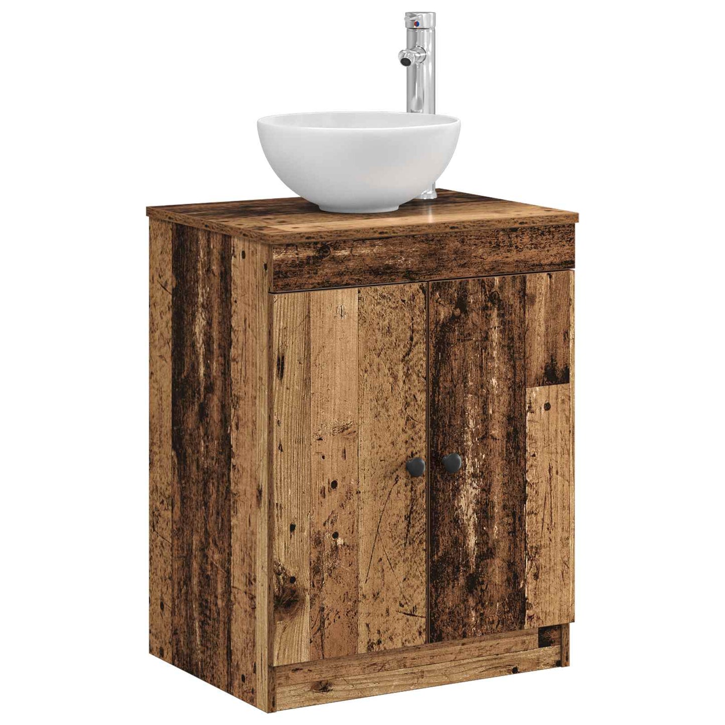 Baderomsskap Gammelt tre 54 x 41 x 70 cm Konstruert tre