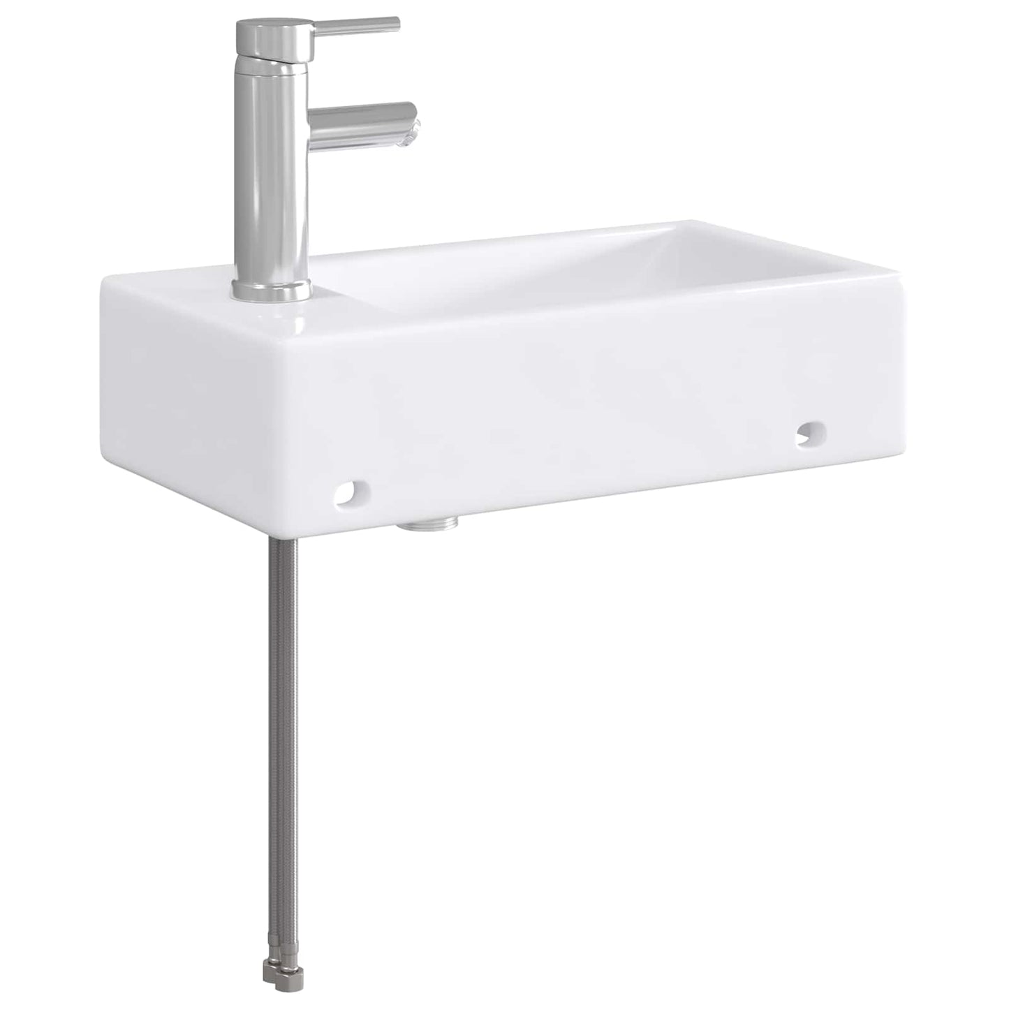 Vaskeservant for bad Krom 45,5 x 25,5 x 13 cm Metall