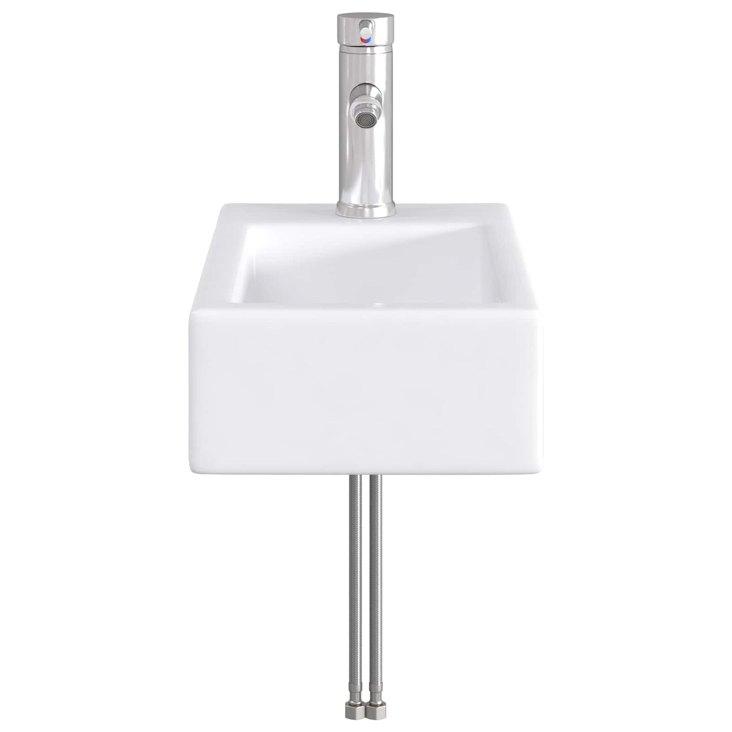 Vaskeservant for bad Krom 45,5 x 25,5 x 13 cm Metall
